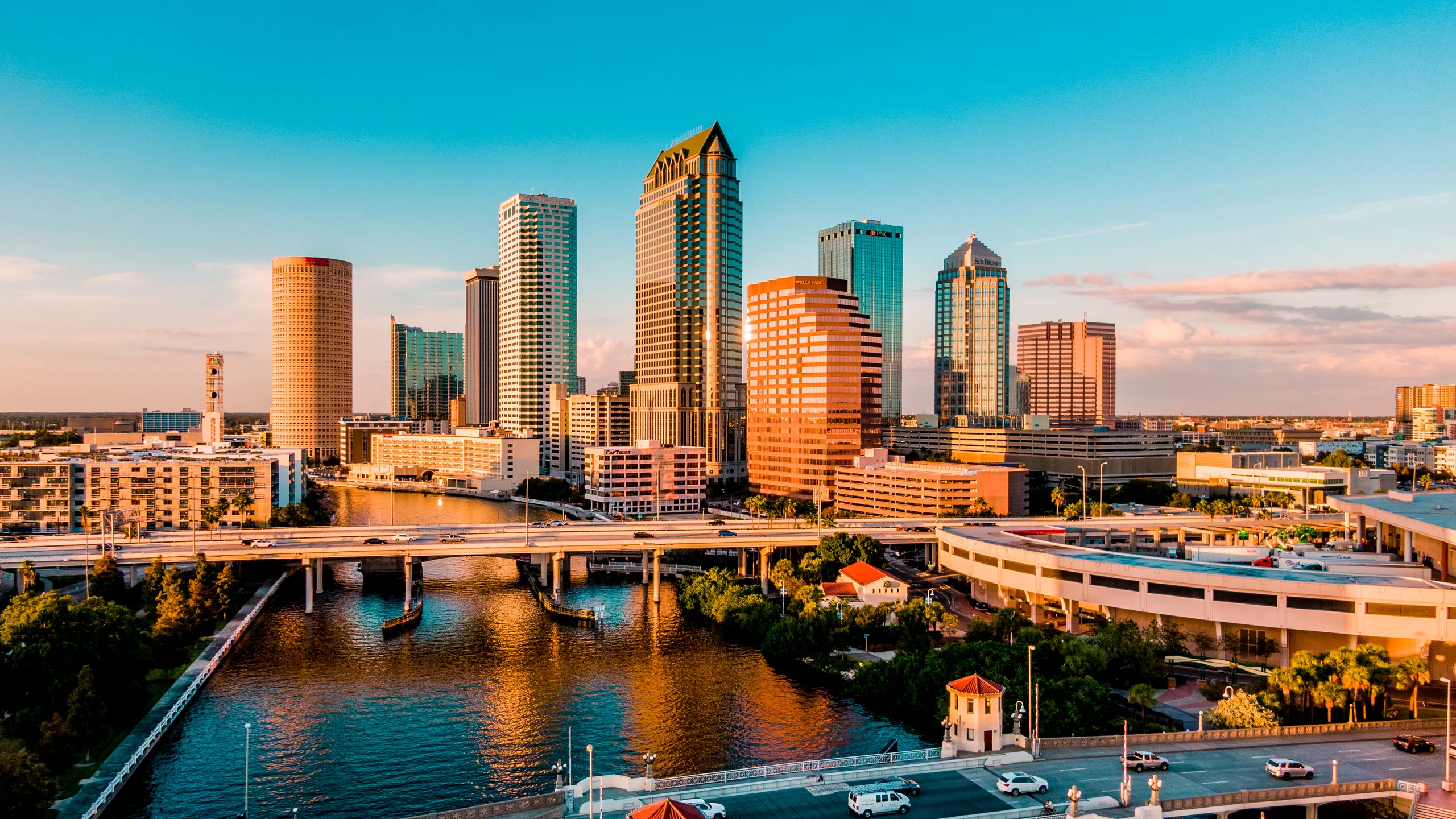 Tampa, Florida — a major Gulf-coast city and the Hillsborough County seat